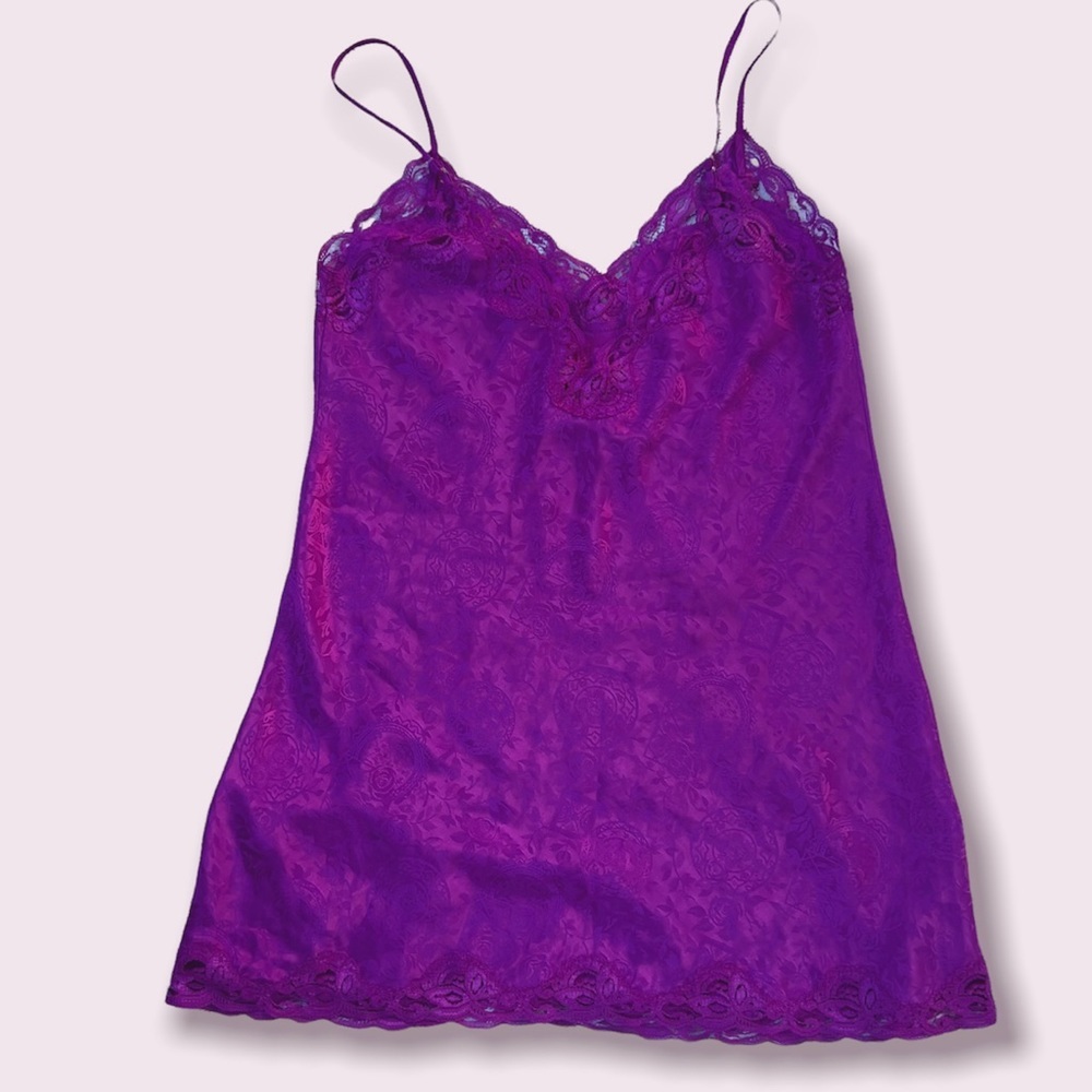 Vintage Victoria’s Secret gold tag slip dress